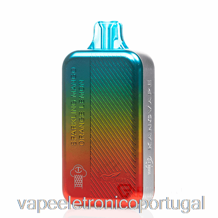 Vape Eletrônico Kangvape Tc8000 Descartável Espumante Manga Laranja